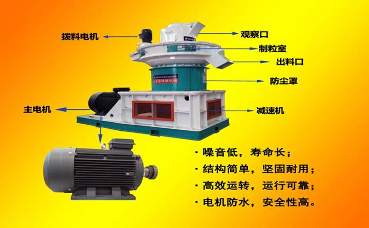 秸稈顆粒機細節 秸稈顆粒機細節